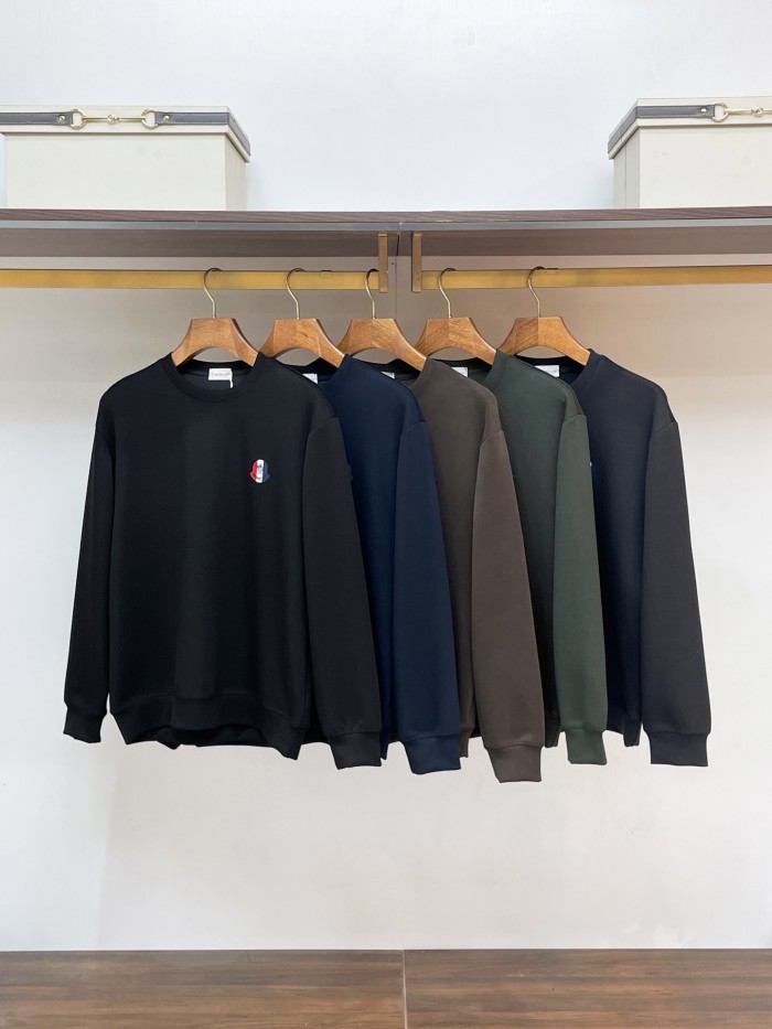 MONCLER2003 몽클레어 라운드넥 맨투맨  블랙/네이비/다크그레이/브라운/그린