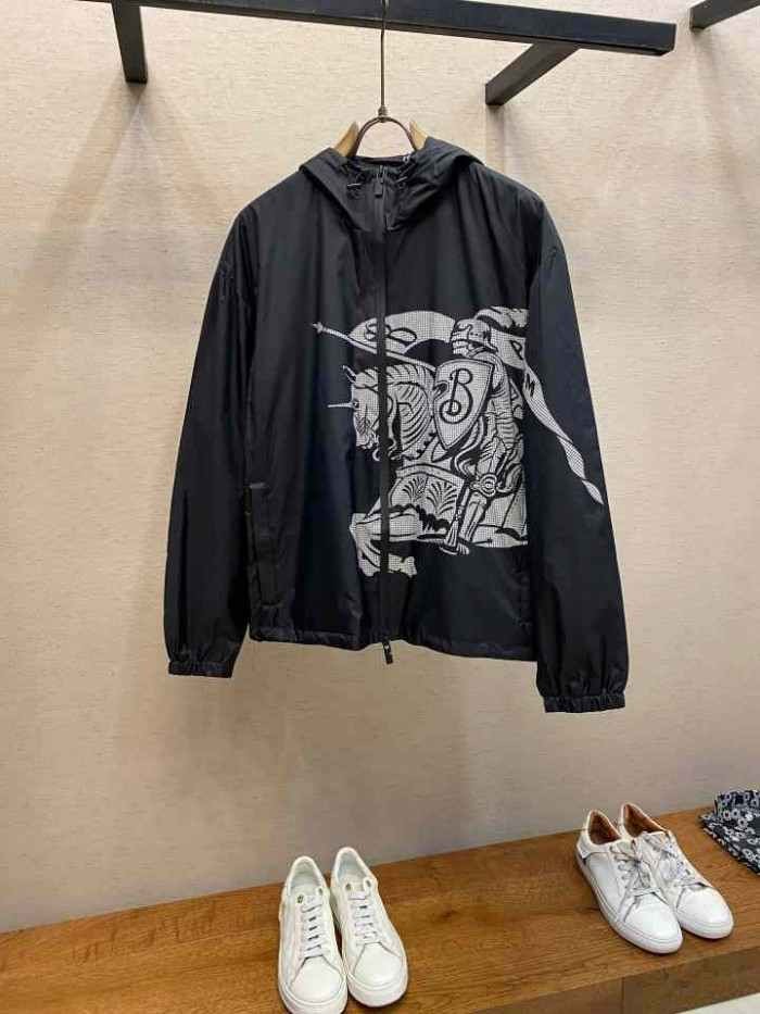 BURBERRY2006 버버리 후드 자켓  블랙